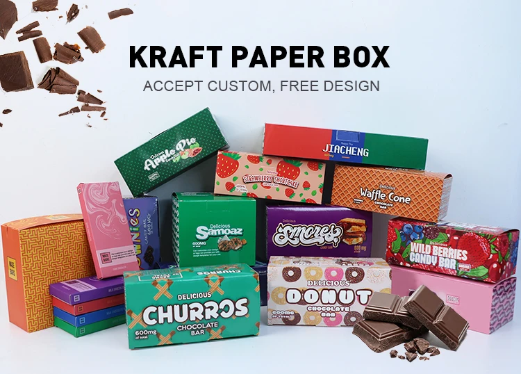 Custom Printed Design Retail Display Box for Candy & More