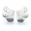 Trasparente con glitter colorati a forma di stella
