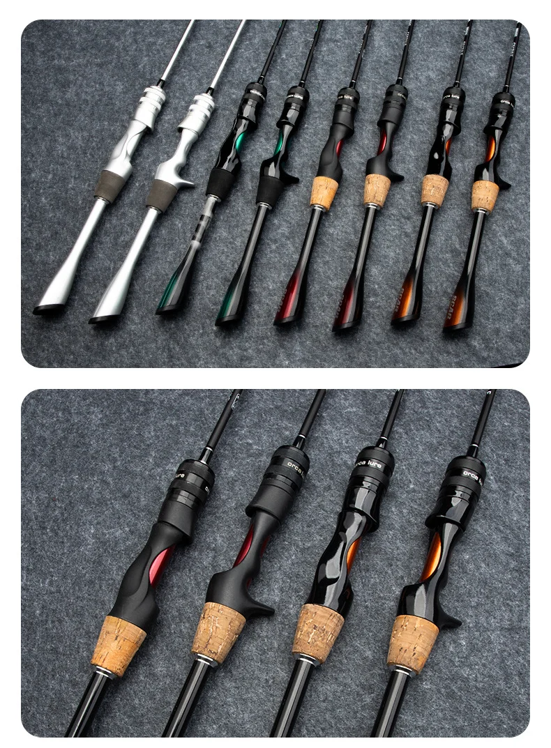 Scar Guide Rod Orca Scar 3Length UL Ultra Light 1-5g Carbon Fiber Trout Spinning Rod ...