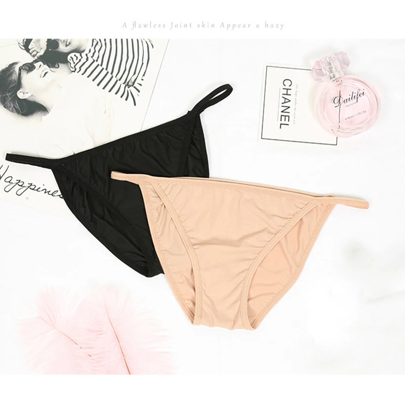 Bikini Bottoms for Women Sexy Naked Unseen Panties Beach Swimsuit Leggings 100% Polyester Breathable Quick Dry Anti-Bacterial