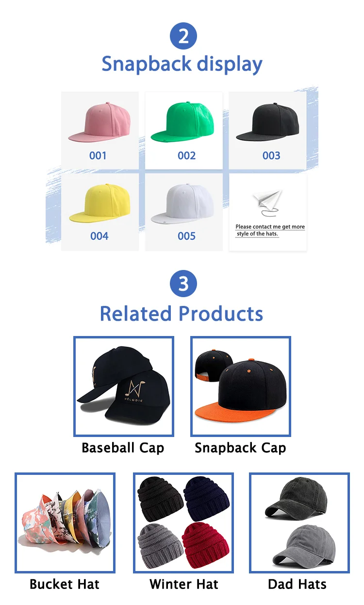 Cap Merchandise High Quality Wholesale Caps Customize Caps With Own Logo 3d Embroidered ...