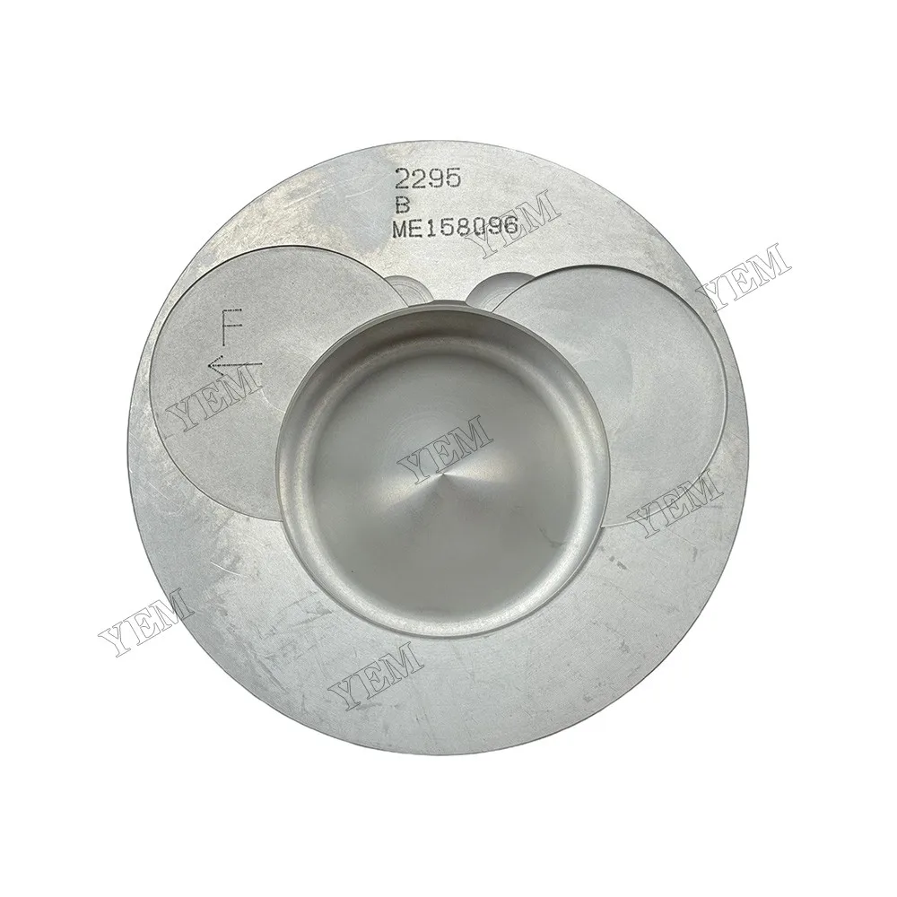 Piston Kit ME158096 Fit for Mitsubishi 6D24 Engine 6