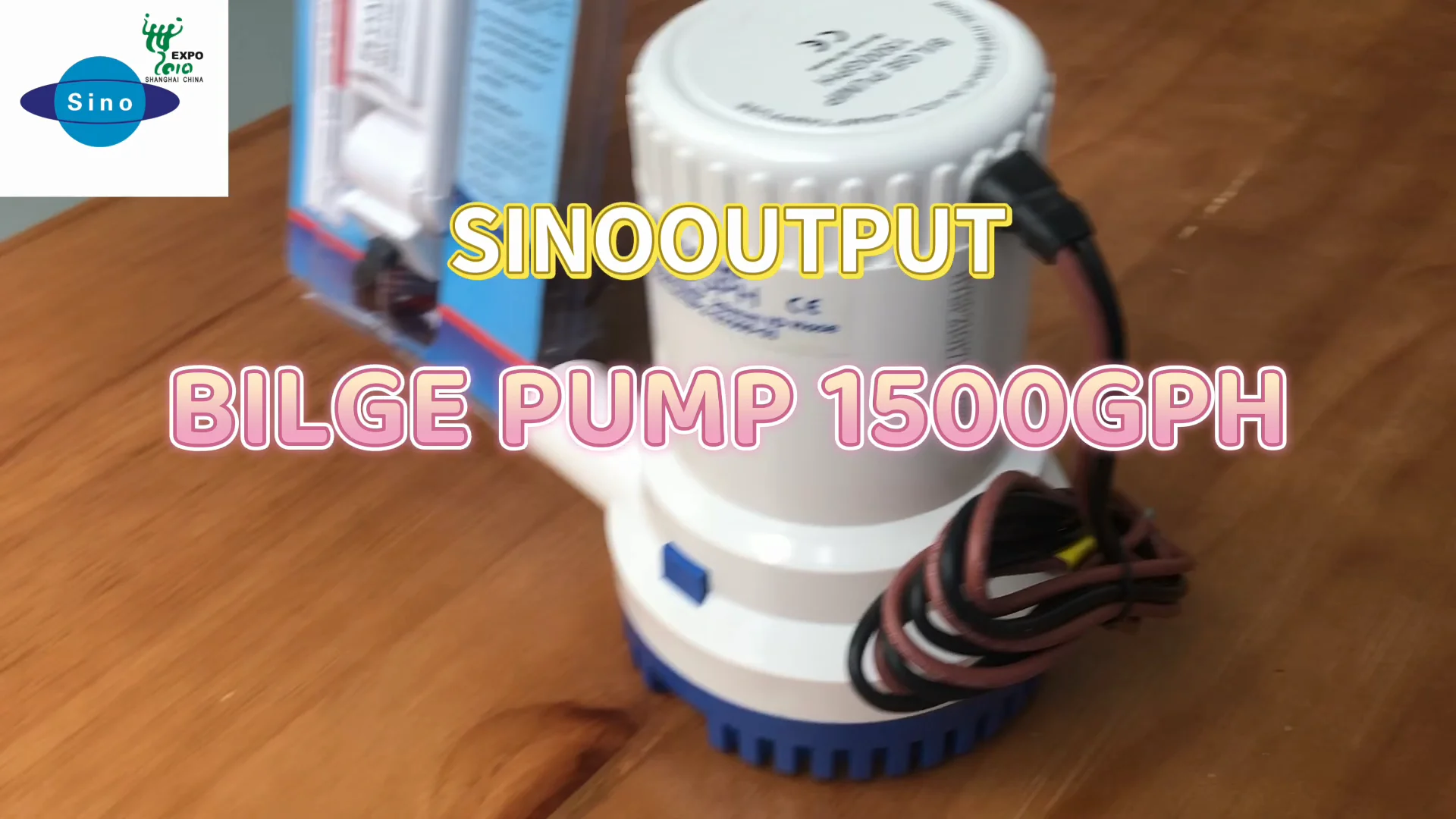 Marine Bilge Pump 24v Dc 1500gph Impeller Small Boat Water Pumps With