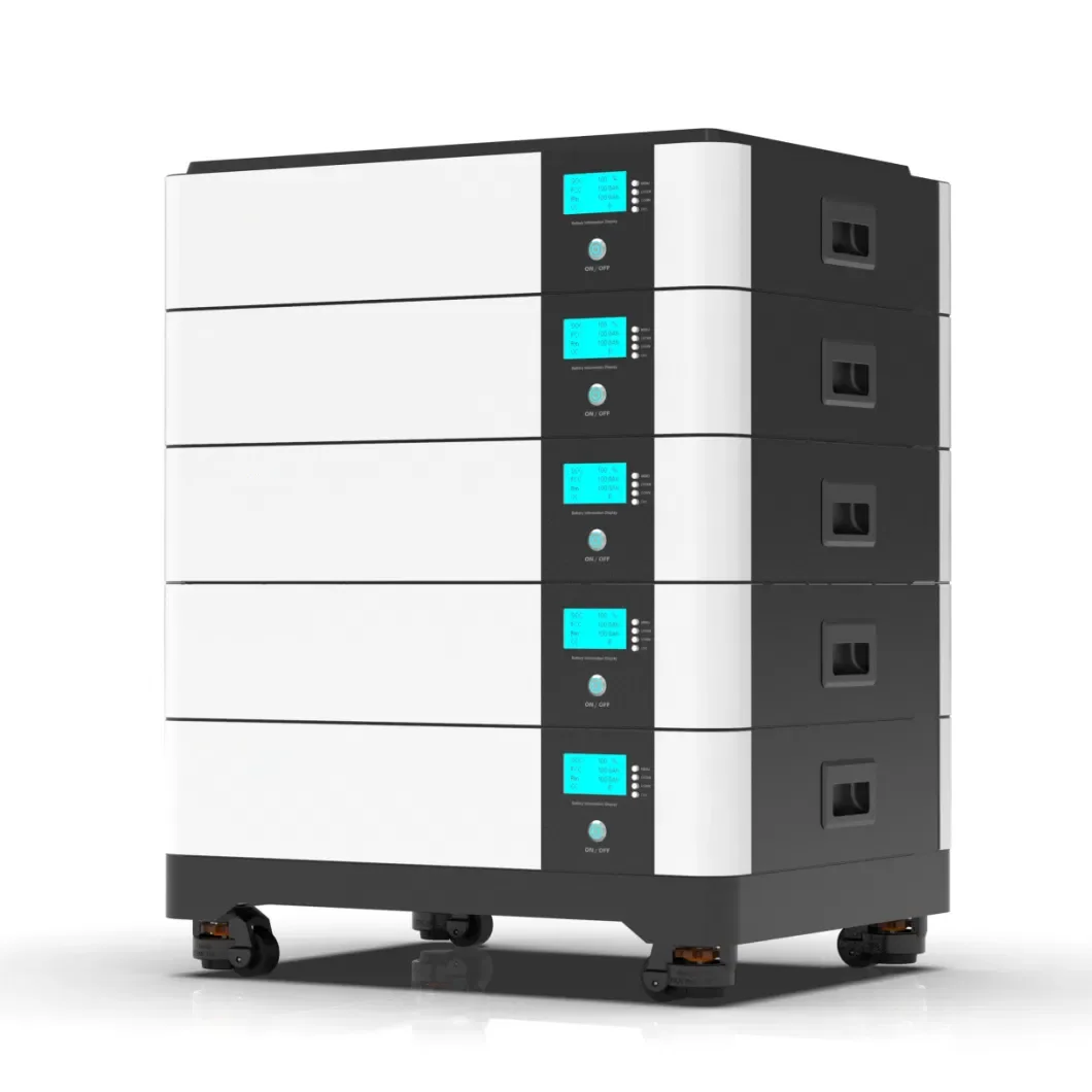 300ah 200ah 100ah Stacked Lithium Battery Energy Storage 6000 Cycles 1