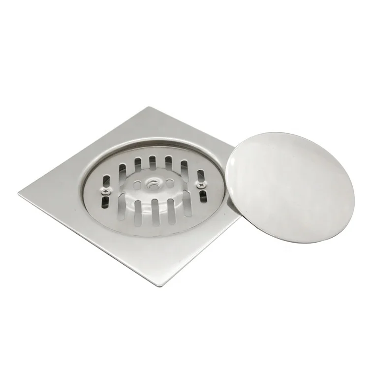 Guida 726156 Pop Up Bathroom Floor Drain Anti-odor Pop-up Stainless ...