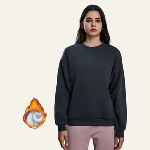 Latest Design Custom High Quality Plain Crew Neck Oversize Sweatshirt Casual Long Sleeve Fleece Pullover