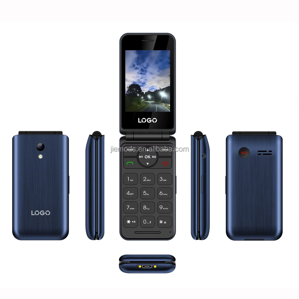 Flip Phones With Dual Sim Card Cheap Fold Phone Small Elder 4G Cell Cute New Keyboard Kids China Lte Button for Nokia Flip Phone