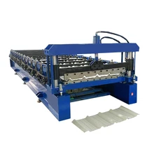 China Factory Good Price Automatic 840 Trapezoidal Cold Stress Metal Roofing Panel Roll Forming Machine