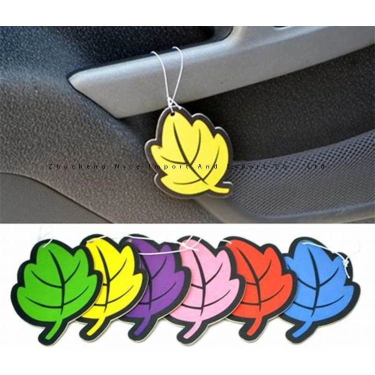 Wholesale Manufacturer Custom Long Lasting Fragrance Hanging Paper Car