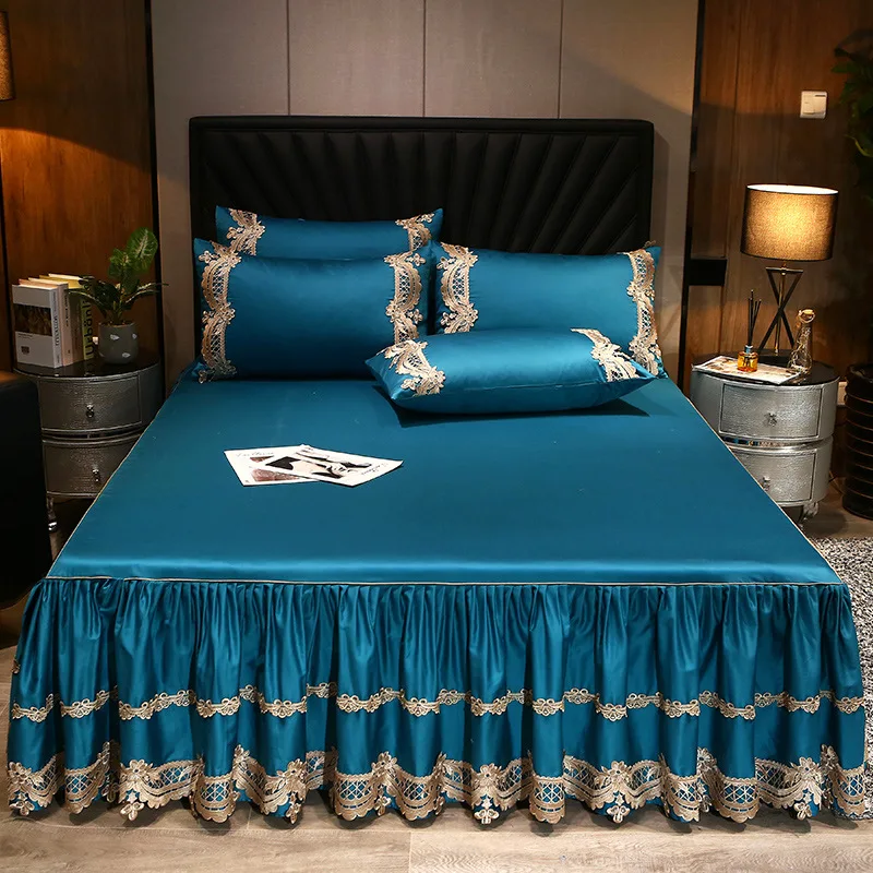 High Quality Bed Skirts Modern Bed Skirt Cover Set Bedding