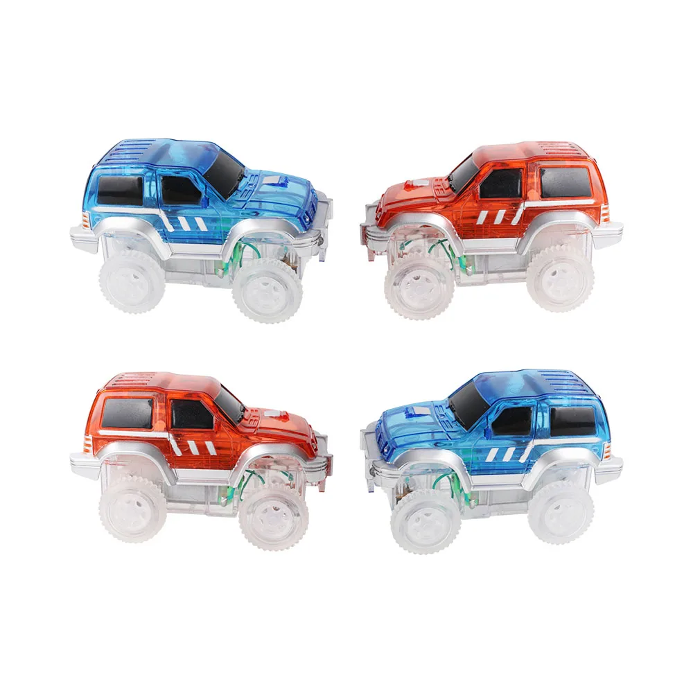 MNTL Hot Sale Magnetic Tile Car Racing Track Children Electric Toys Car for Kids