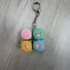 Cubo a quattro pulsanti a forma di zampa di gatto