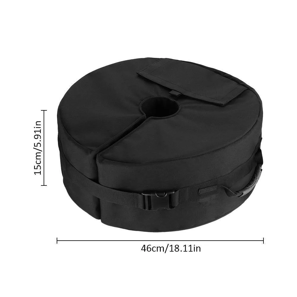 Waterproof Sandbags Tents Weights Umbrella Base Weight Bags Pop Up Canopy Tent Leg Weight Round