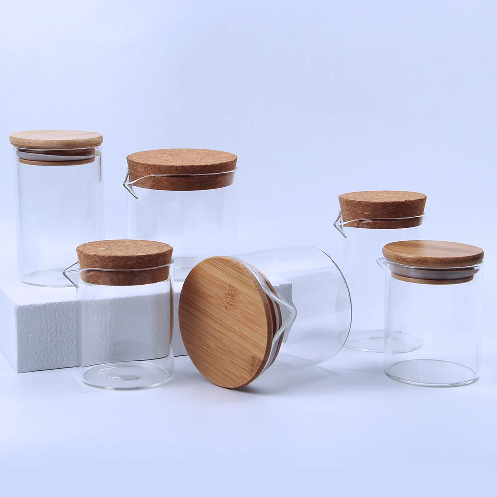 12 Pack Glass Candle Jars with Bamboo Lids Candles Making 6 oz Empty  Containers