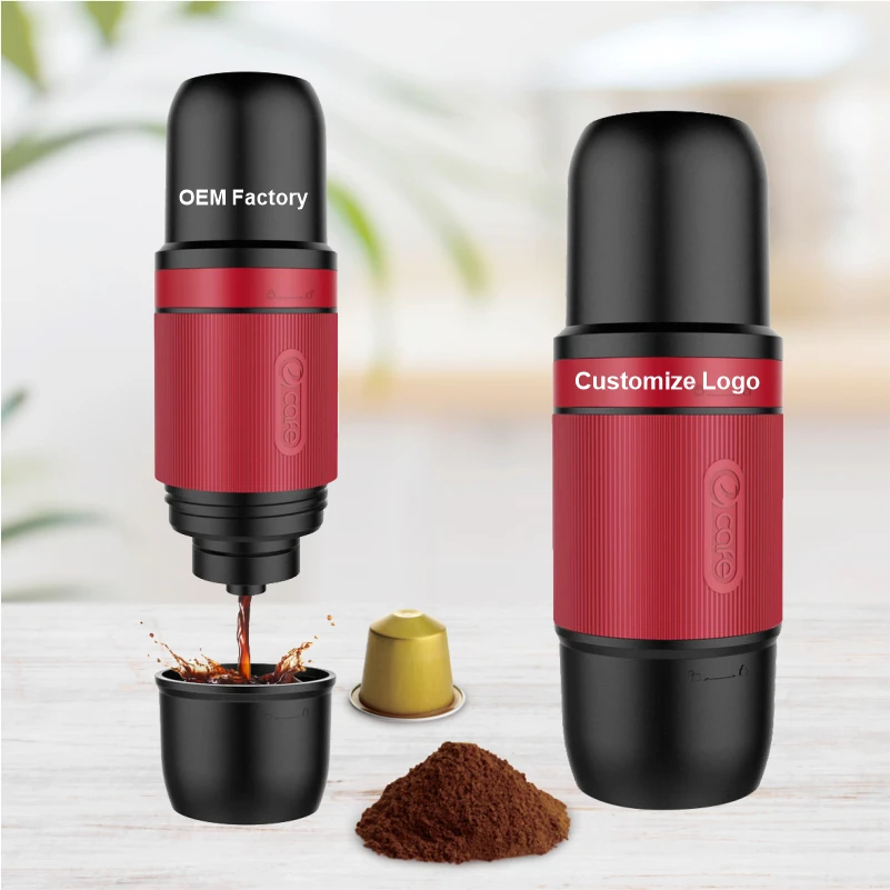 Good Product Mini Espresso Maker Portable Manual Coffee Machine for Outdoor Camping Travel