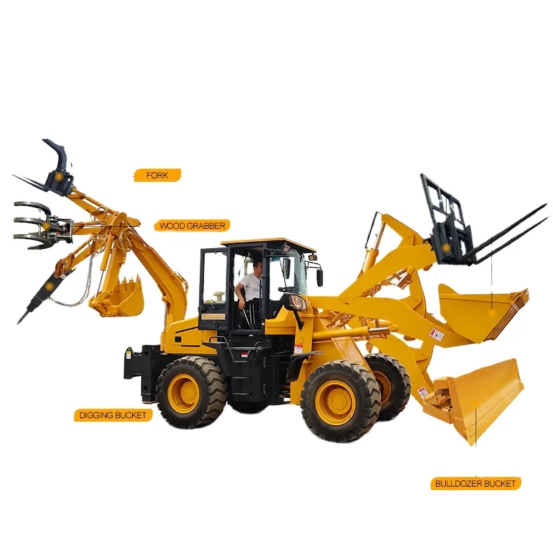 2022 Backhoe Loader Mini Tractopelle Chinois Tracto Pelle Escavador ...