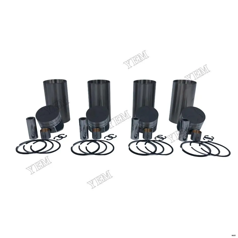 V1205 Engine Rebuild Kit With Cylinder Liner Piston Ring for Kubota Machinery Diesel Engine Parts