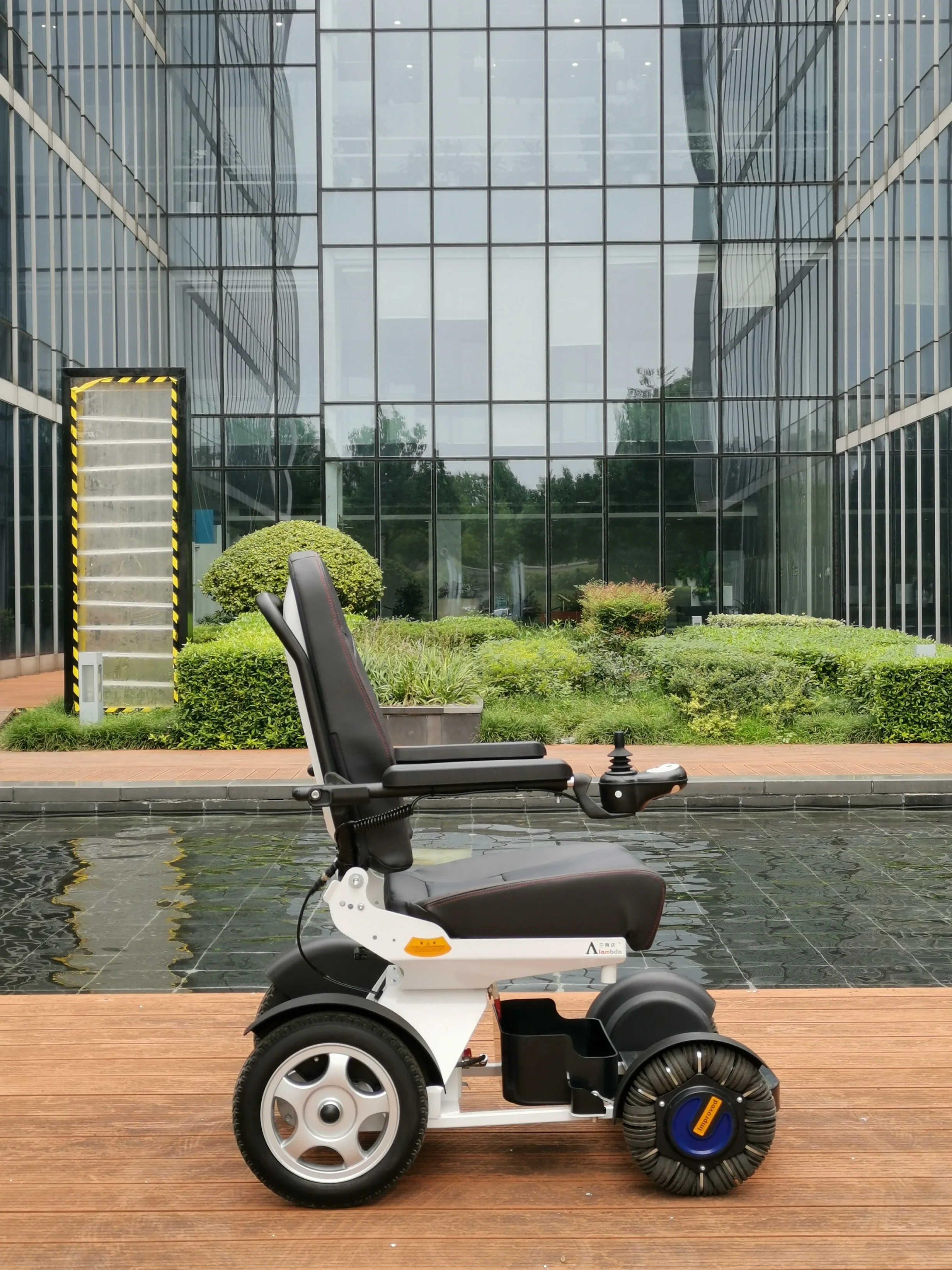 New Trending  manufacturer direct sell lying reclining standing electric wheelchair for elder and disabled people details