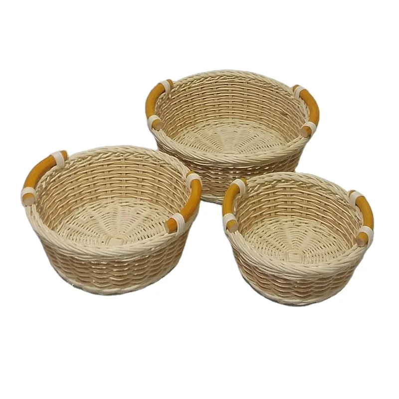 New Design Vietnam Wholesale Home Gift Craft Round Woven Storage Rattan