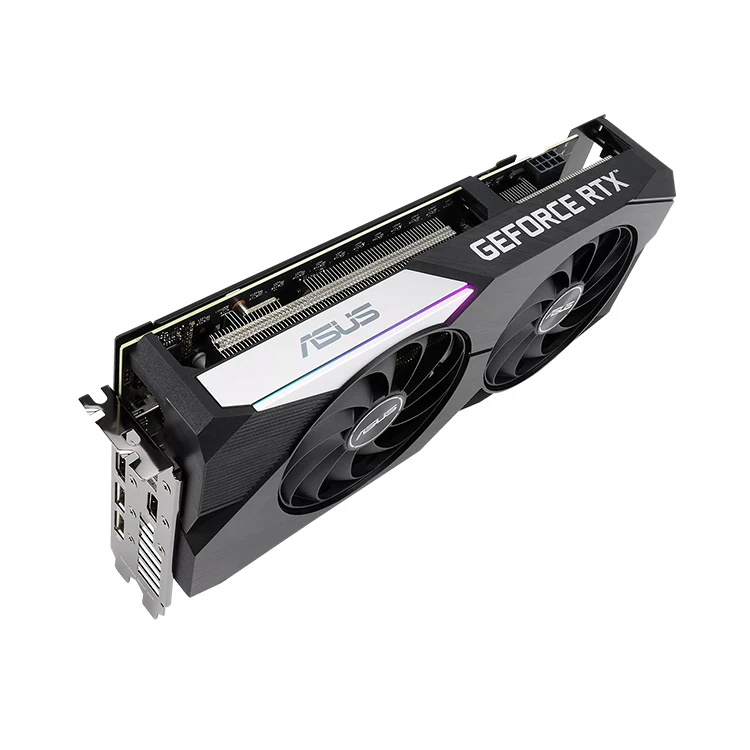 ASUS NVIDIA GEFORCE Dual GeForce RTX 3060 Ti 8G Used GAMING Graphics Card with GDDR6 256 Bit Memory Support OverClock