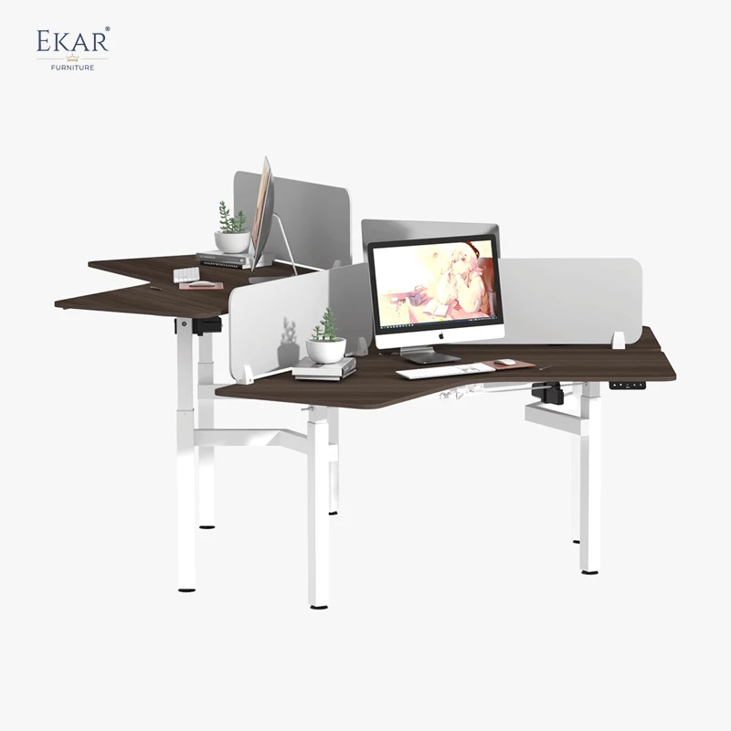 Ekar Expand Furniture Elevated desk Spacious Collaborative Office Workstation Desk