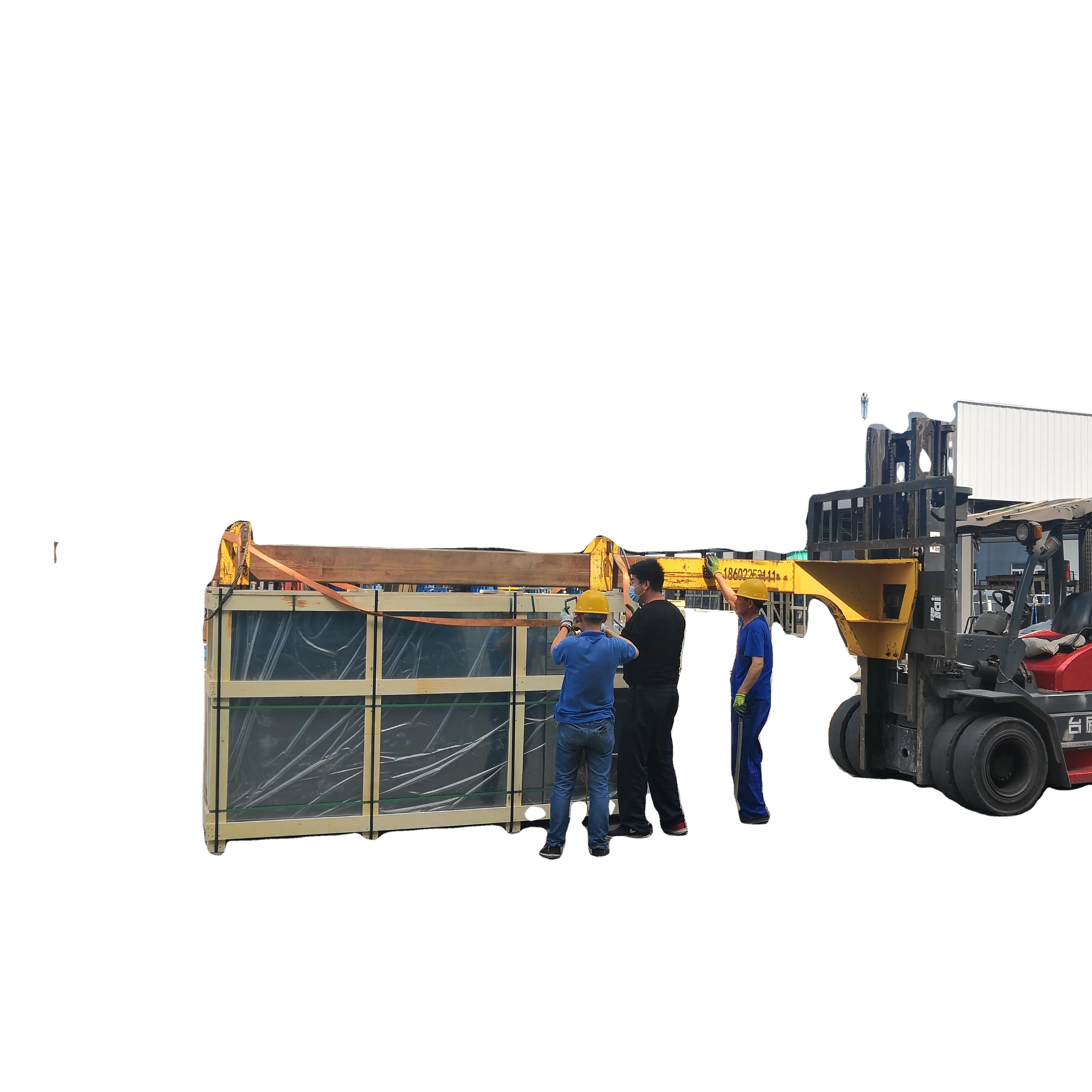 10 Tons Forklift Extension Beam for Efficiently Loading Glass