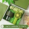 cup*1 +umbrella*1 +Fan*1