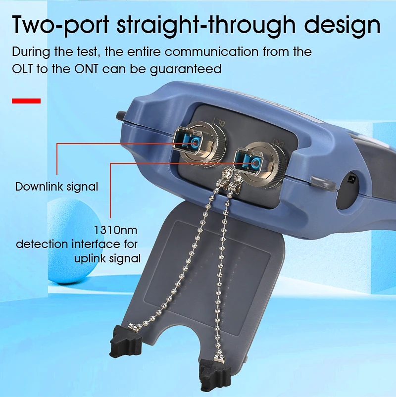 COMPTYCO AUA-320U/320A SC/FC/UPC/APC network detection online test 1310 1490 1550nm PON Optical power meter details