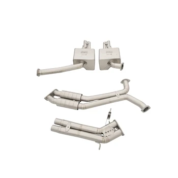 YT Titanium Alloy Catback Valvetronic Exhaust System for Audi RS7 C7