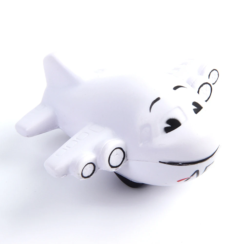 Custom Airplane Shape Anti Stress Ball Aircraft