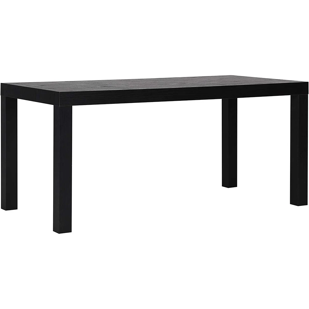 Black Modern Rectangular Wood Coffee Table - Buy Black Coffee Table