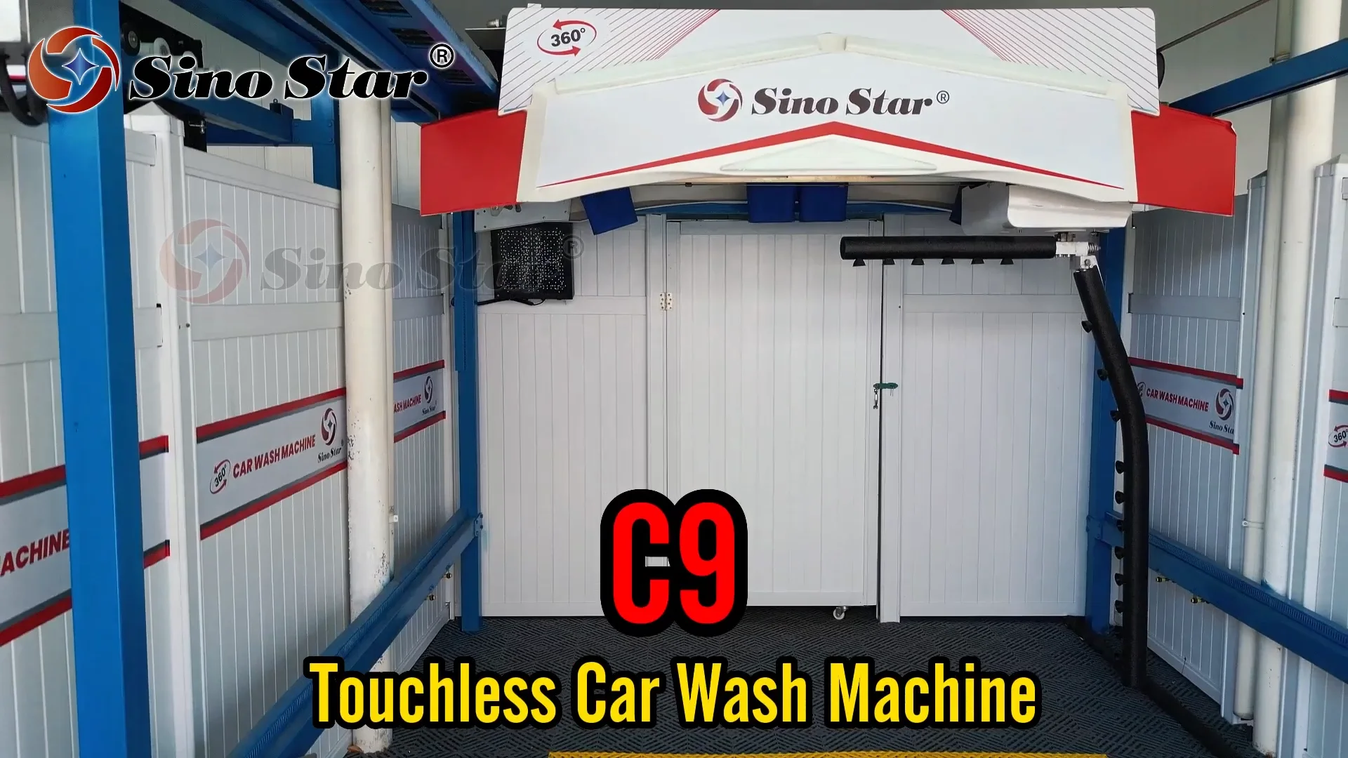 High Pressure Fully Automatic Touchless Commercial Car Washing Machine Brushless Car Wash