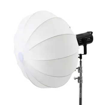 Photo Triopo KQ85 Lantern Softbox KQ85 85cm White Diffuser Ball Lambency Globe Lantern Box