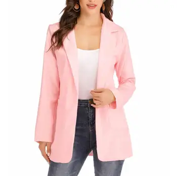 New fashion double-sided lapel fashion jacket slim-fit elegant coat for women Casual business long-sleeved ladies jacket