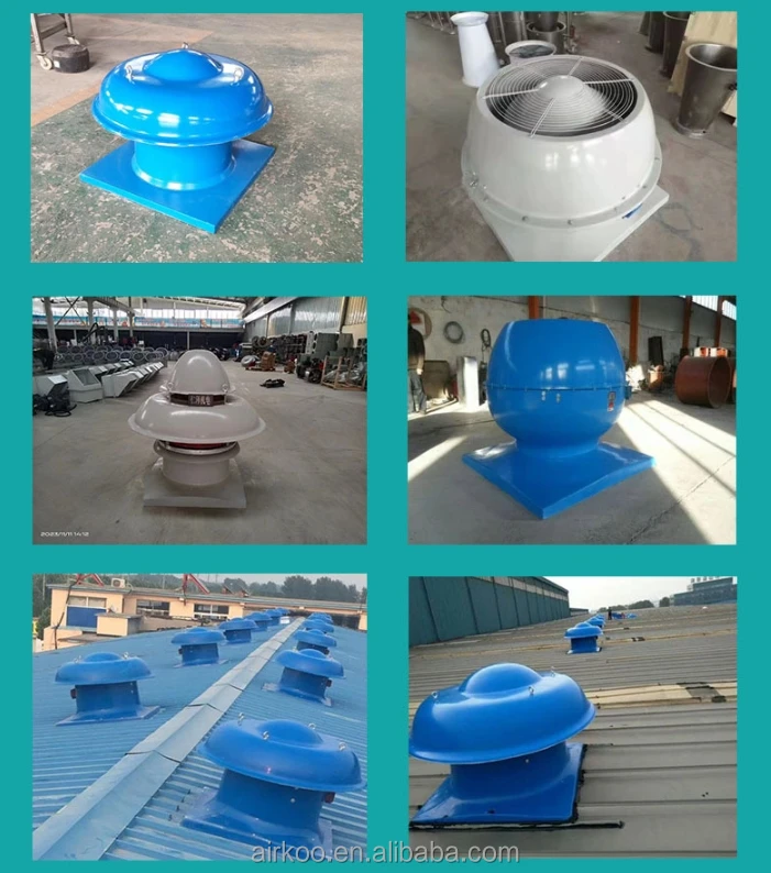 Axial Flow Exhaust Fan, 500mm, Roof - detail 8