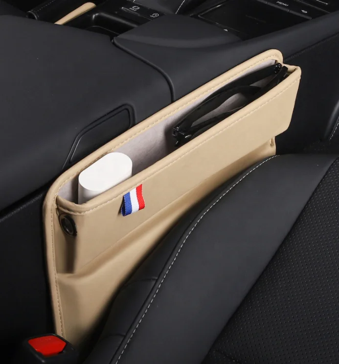 Car Seat Crevice Gap Filler Organizer – Side Pocket Storage Box, Universal