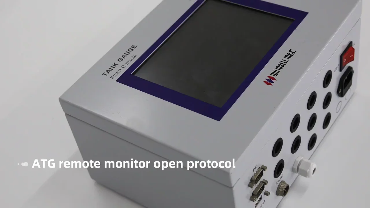 Gas Station Remote Monitoring Fuel Level Automatic Tank Gauge System