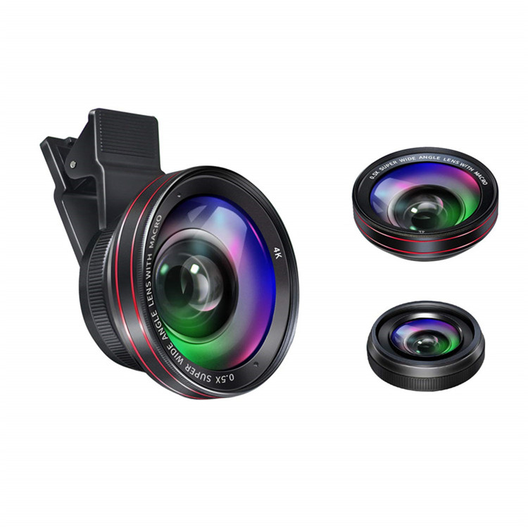 Aipaxal горячая Распродажа HD 0.5x супер широкоугольный объектив камеры