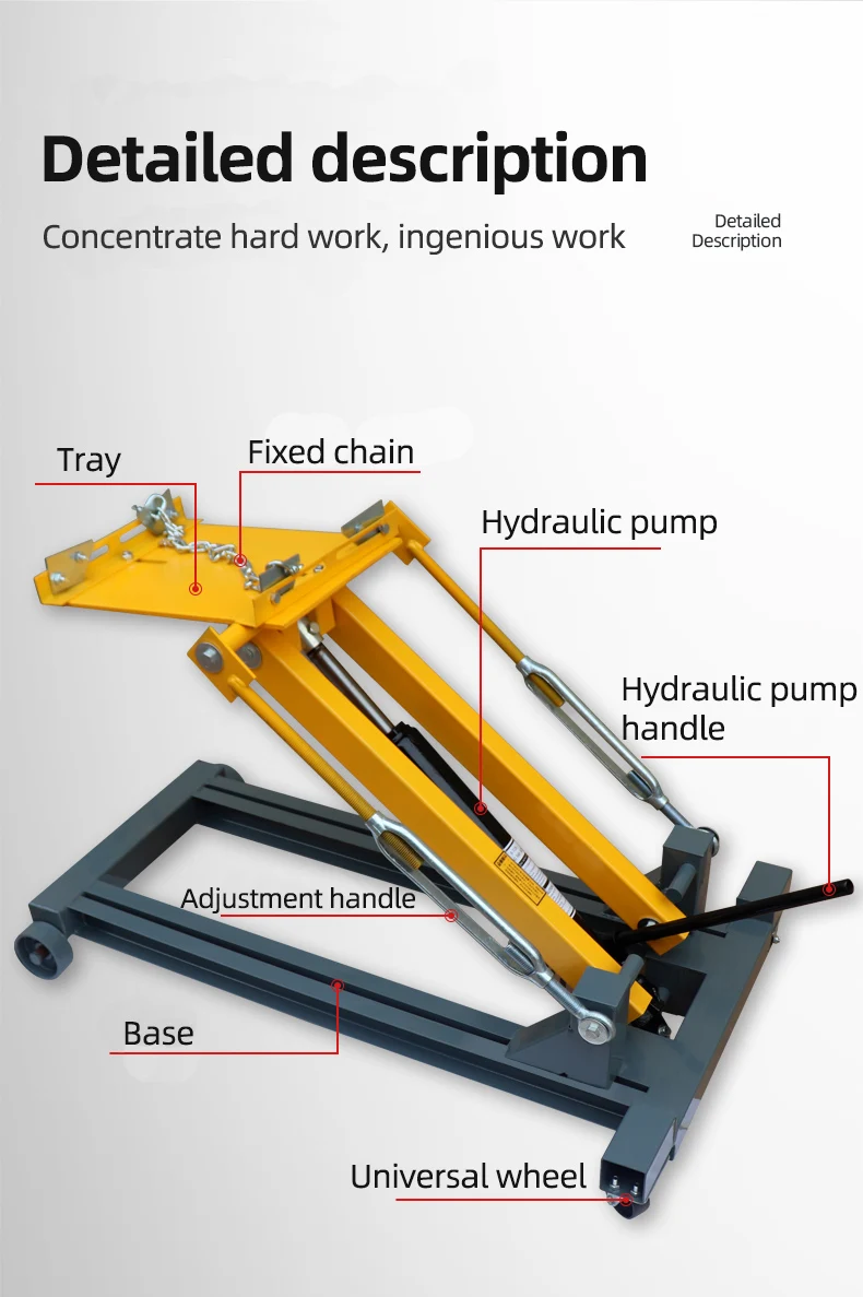 передача Джек подъема автомобиля 1760mm, 2T низкая передача Джек