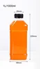 1000ml Juice Bottles with Caps