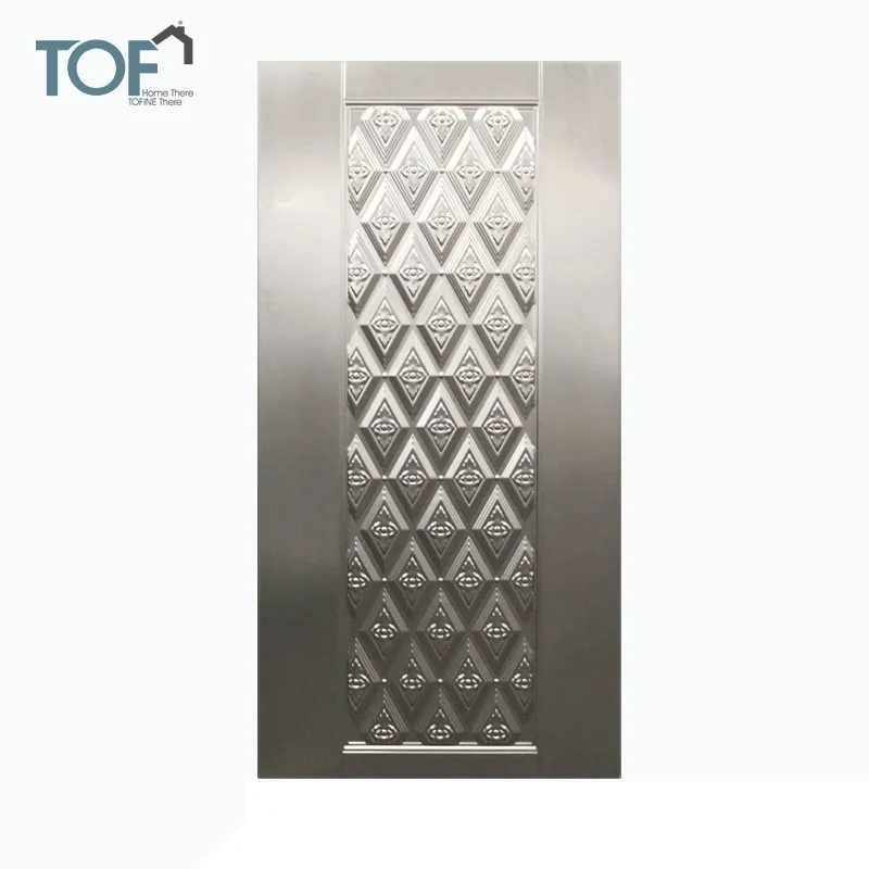 Iron Sheet Board Design Embossed Stamped Steel Door Sheet  Skin  for Steel Door