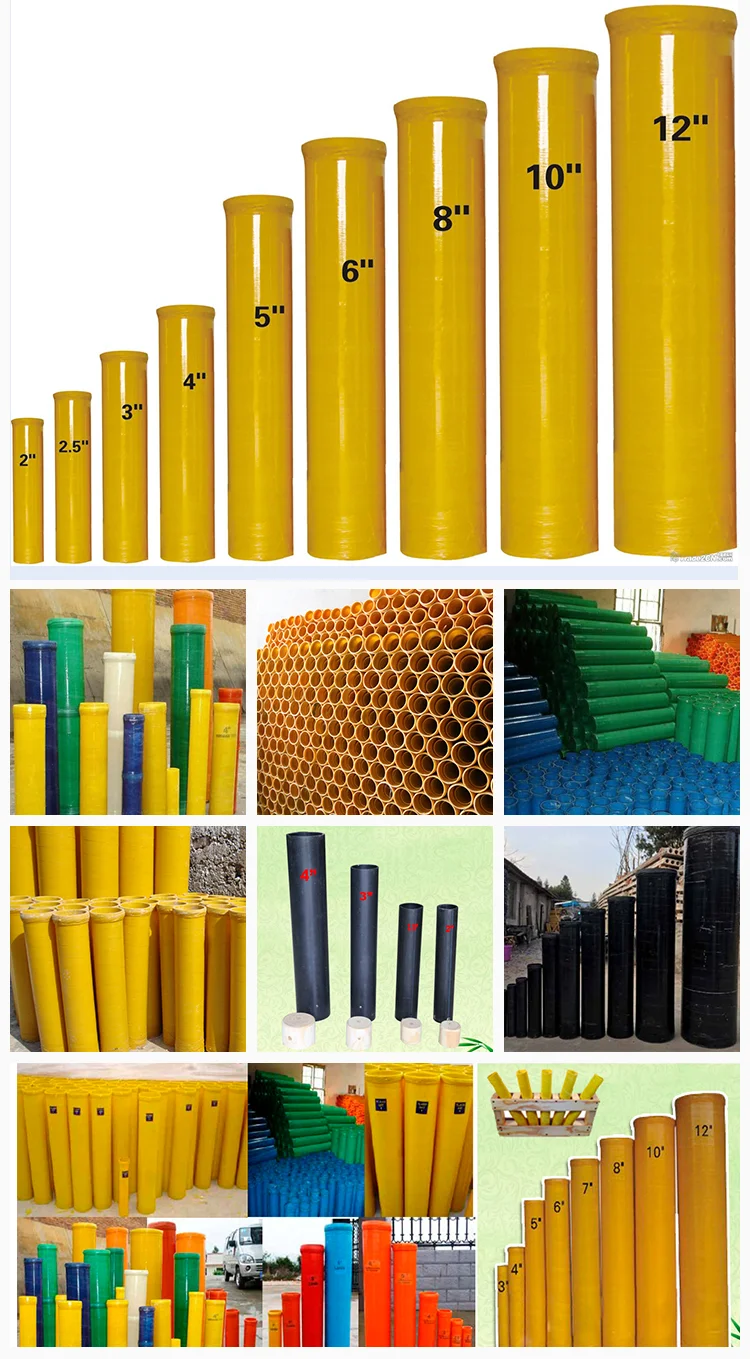 Pyrotechnic 4 Inch Fireworks Display Shell Fibre Glass Mortar Tube ...