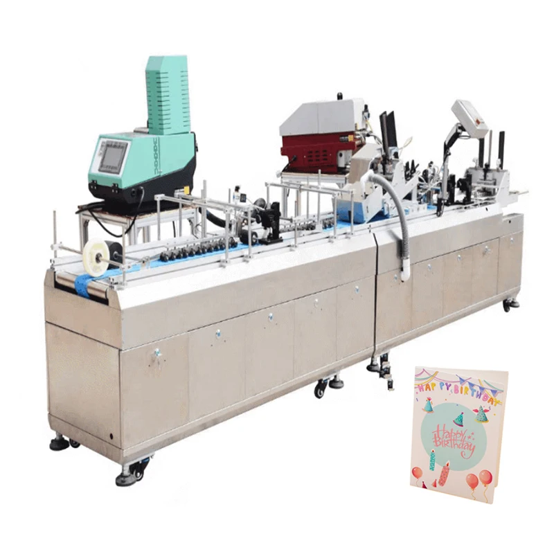 Credit Card Pasting Machine Bank Card Gluing Machine Paper Spot Gluing Folding Machine