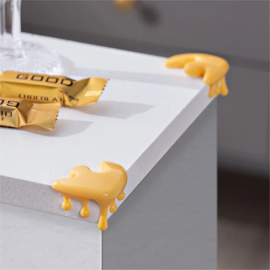 Couvre-angle droit créatif anti-choc pour enfants, protection d’angle de table ou de lit, capot multifonctionnel pour angles saillants