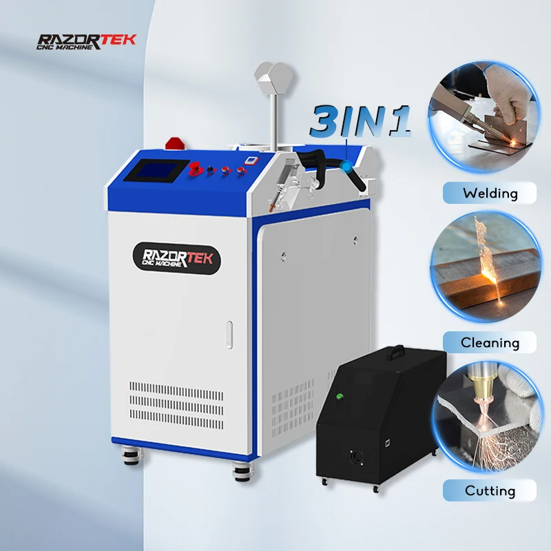 3 in 1 Laser Welding Machine 1500w  2000w Maquina De Soldar Laser for Metal Stainless Steel Aluminum