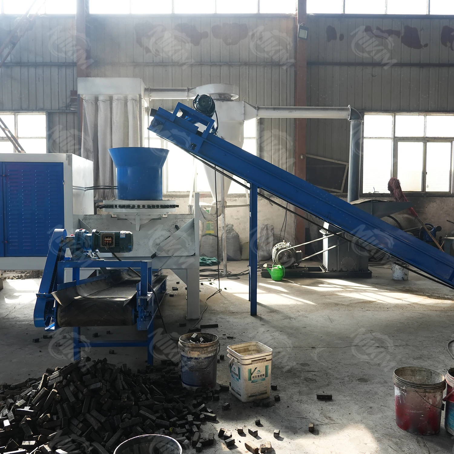 Automatic Agriculture Waste Sawdust Straw Briquette Paper Residue ...