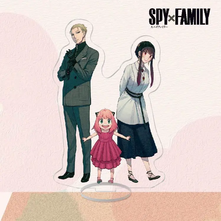 Anime SPY x Family Multi Piece Set Characters Acrylic Stand Figure，Colorful  and Exquisite Character Design for Anime SPY x Family Fans Collection (5.9  in, 3PCS) : Buy Online at Best Price in