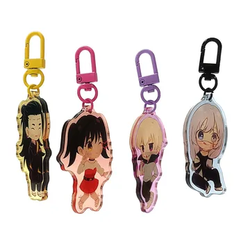 Best Seller Custom High Quality Anime Acrylic Phone Charm Printed Translucent Acrylic Plastic Keychain Charms
