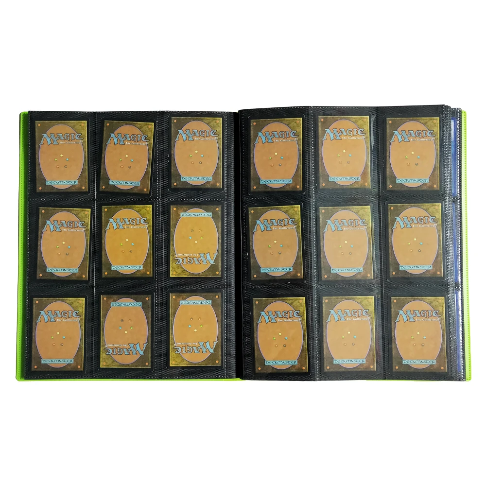3x3 card binder Amazon.com: 9-Pocket TONESPAC 900 Cards Binder, Double Sided Pocket with  Removable Sheets PU Card Binder，Card Folder for Collectors Sports Cards  Baseball Card Collection (Stripe Black) : Toys & Games main image 0