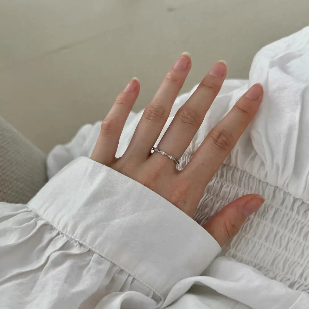 KAKODIY Fashion Evil Eye Open Girls Ring Women Wedding Engagement 925 Sterling Silver Ring detail 3